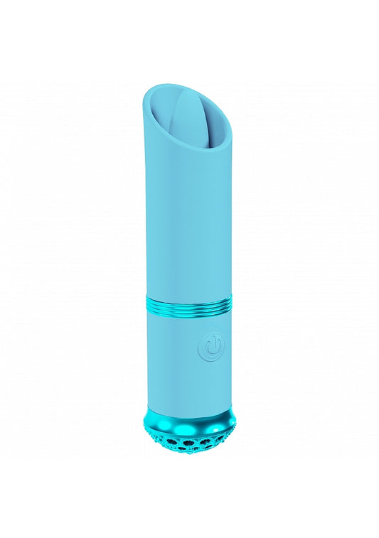 Shots Toys | LOVELINE Luxe - Mini Lipstick Vibe Vibrator - Blue