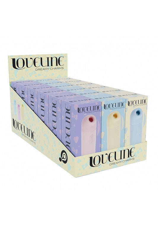 Shots Toys | LOVELINE Sweetie - AirTapTech Tapping Sucking Vibrator - Display of 18