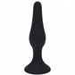 Shots Toys | LEVELZ - Slim Silicone Anal Plug - Small - Black