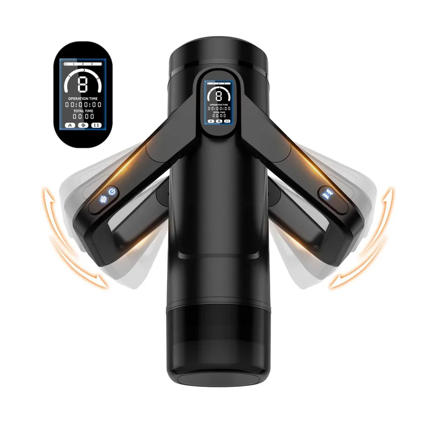 CyberSkin The Wing Thrusting, Massaging & Heating Auto Masturbator