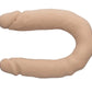 CalExotics Silicone Studs® Bend and Hold Dual Dong 16”/40.75 cm - Ivory