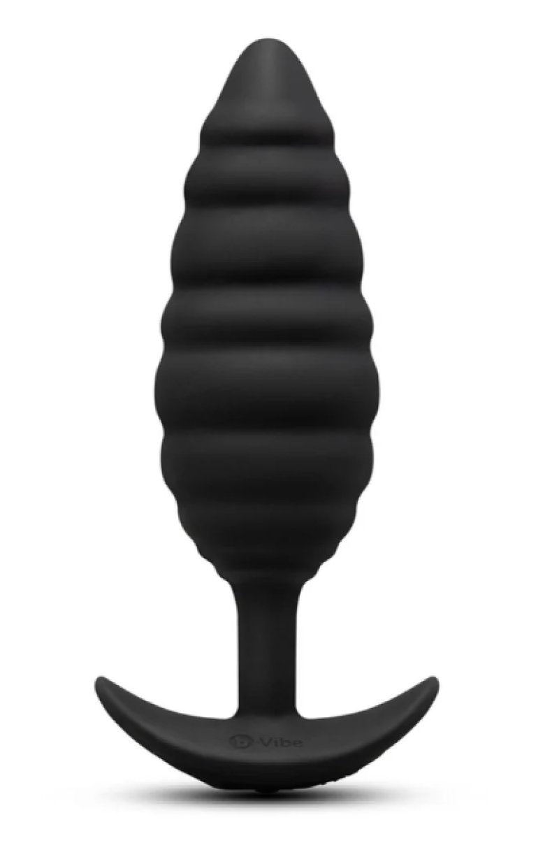 COTR | B-Vibe Twist Textured Vibrating Plug - Black