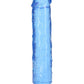Shots Toys | REALROCK Crystal Clear 10" Straight Dildo No Balls - Blue