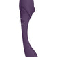 Shots Toys | VIVE Mirai Double Ended Pulse Wave & Air Wave Bendable Vibrator Purple