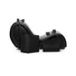 Master Series Kinky Couch Sex Chaise Lounge with Love Pillows - Black