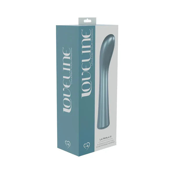 Shot Toys | LOVELINE La Perla III - G-Spot Vibrator - Pearlescent Blue