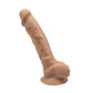 Adrien Lastic Silexd 9" Model 1 Realistic Silicone Dildo - Caramel