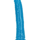 Shots Toys | REALROCK 25cm Slim Glow in the Dark Neon - Blue (9") Dildo Dong