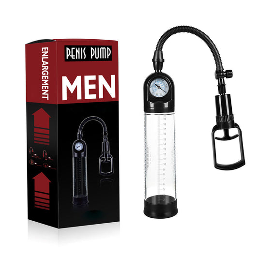 Canwin MEN Pull Rod Penis Pump with Gauge