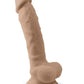 Adrien Lastic Silexd 8" Model 1 Realistic Silicone Dildo - Flesh
