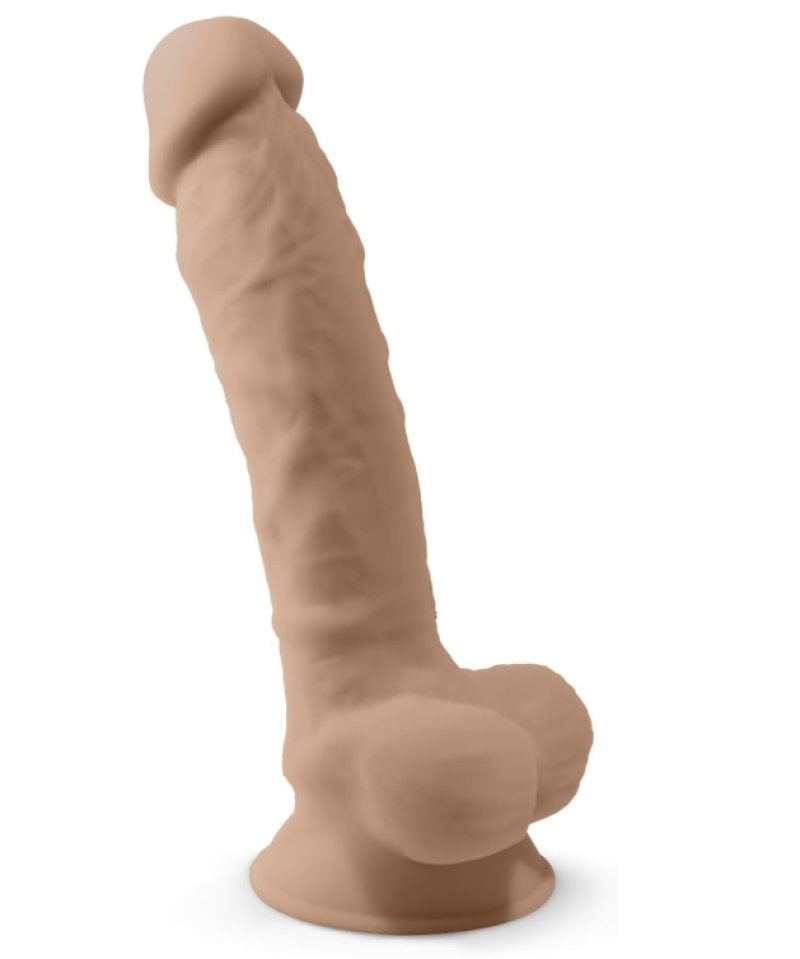 Adrien Lastic Silexd 8" Model 1 Realistic Silicone Dildo - Flesh