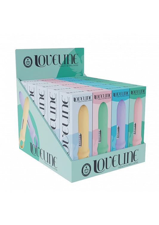 Shots Toys | LOVELINE Harmony Loop Grip - Bullet Massager Vibrator - Display of 20