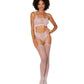 Dreamgirl 2-Piece Fishnet And Knitted Lace Design Bodystocking Set Size OS