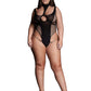 Le Desir Shade - Cyllene XLVIII - Body with Turtleneck Black Size OSX