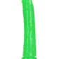 Shots Toys | REALROCK 32cm Slim Glow in the Dark Neon - Green  (11") Dildo Dong
