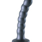 Shots Toys | OUCH! Beaded G-Spot Dildo - 5" / 13 cm - Gun Metal