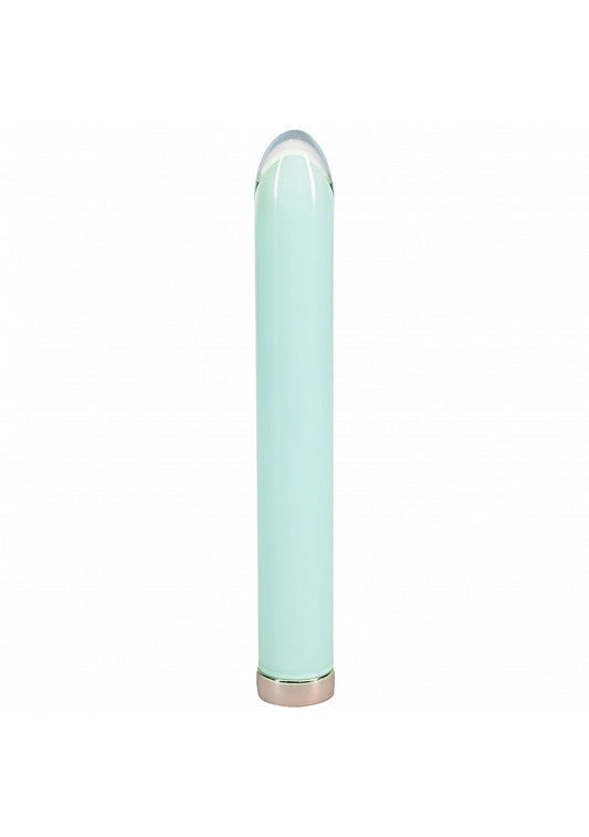 Shots Toys | LOVELINE Sparkle - 6.3" Glass Vibrator - Green