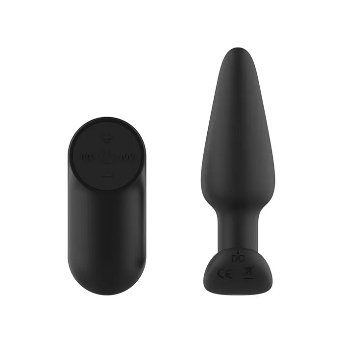 Passion Play Silicone Vibrating Butt Plug with Remote
