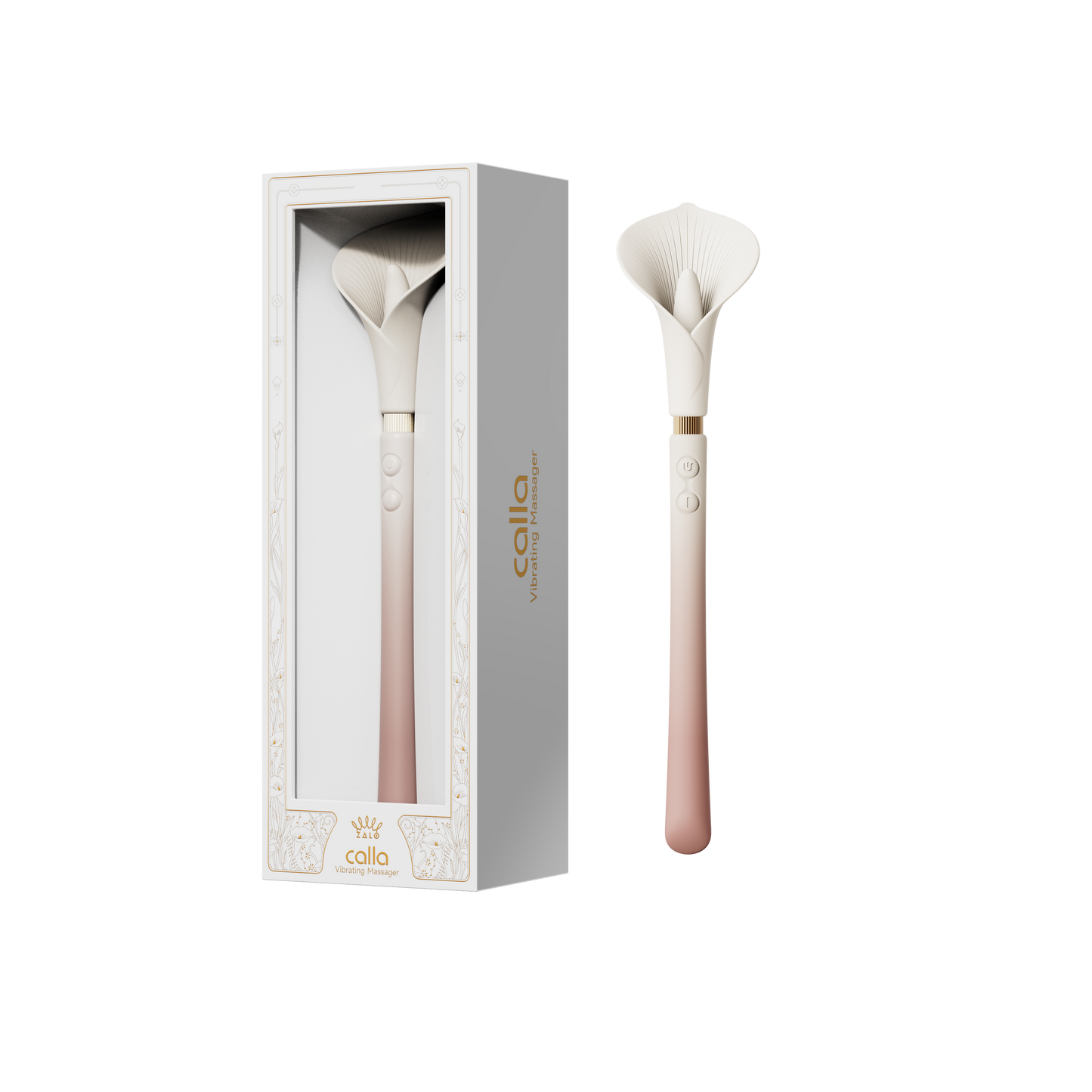 ZALO Calla Dual-Head Vibrating Wand Massager