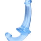 Shots Toys | REALROCK Crystal Clear 6" Strapless Strap On - Blue