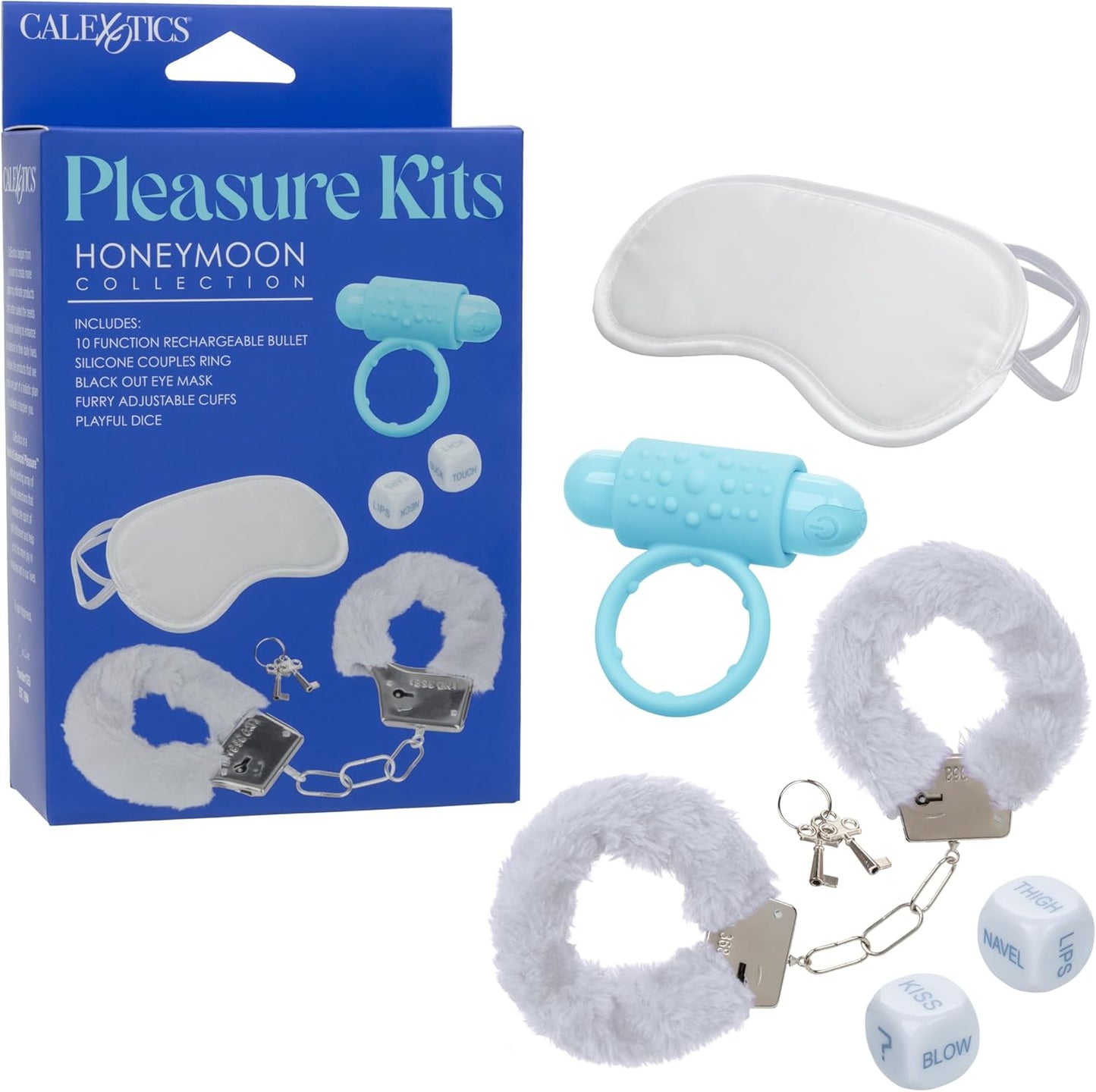 Calexotics Pleasure Kits Honeymoon Collection - BDSM Couples Kit