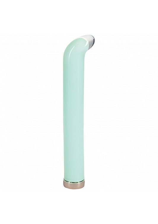 Shots Toys | LOVELINE Aurora - 6.3" G-Spot Glass Vibrator - Green