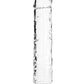 Shots Toys | REALROCK Crystal Clear 11" Straight Dildo No Balls - Translucent