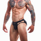 CUT4MEN Dungeon Jockstrap Black Size S/M/L/XL