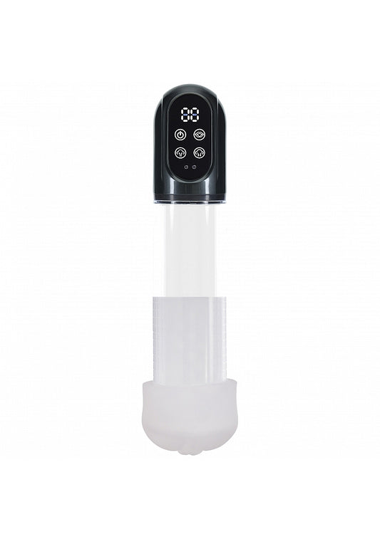 Shots Toys | PUMPED Engage Automatic Penis Pump - Gun Metal Auto Penis Pump