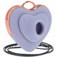 Shots Toys | LOVELINE Luvie - AirTapTech Tapping Sucking Heart Shaped Vibrator - Lavender