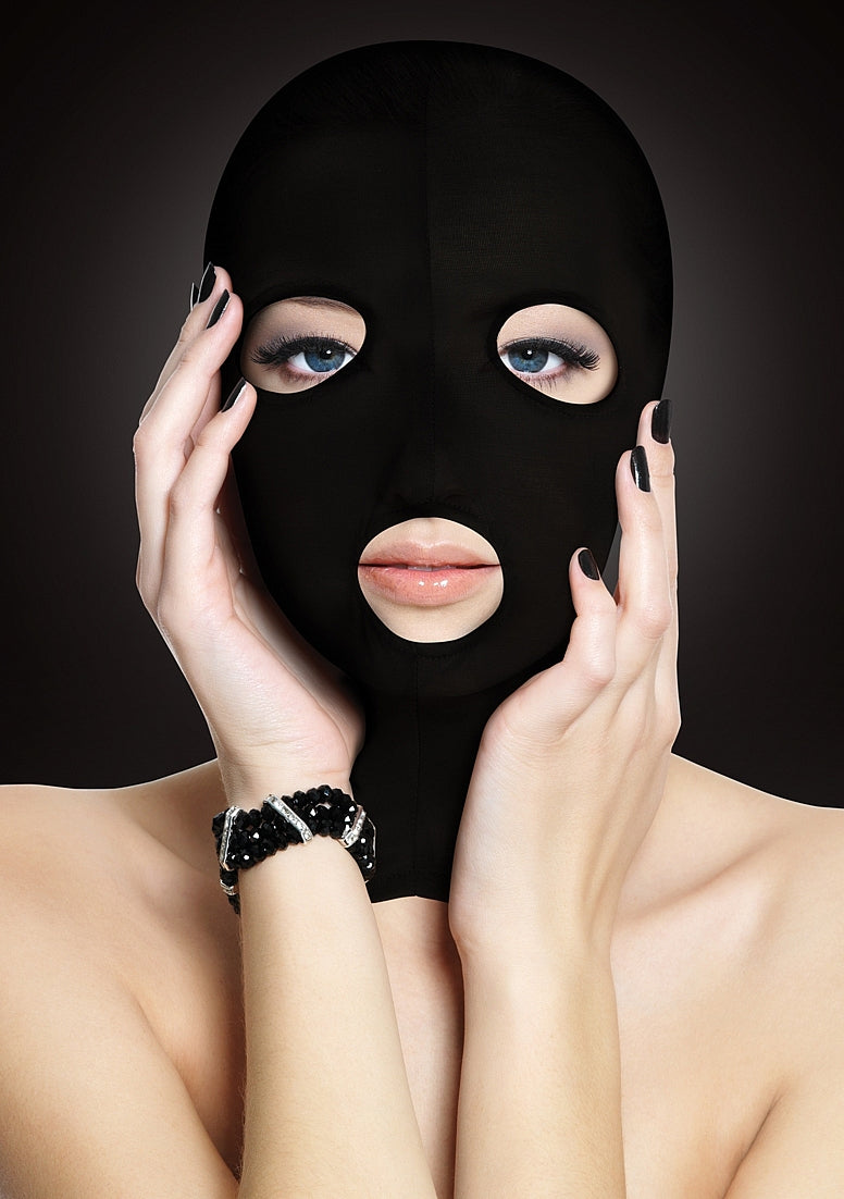 Shots Toys | OUCH! Subversion Mask Hood Black