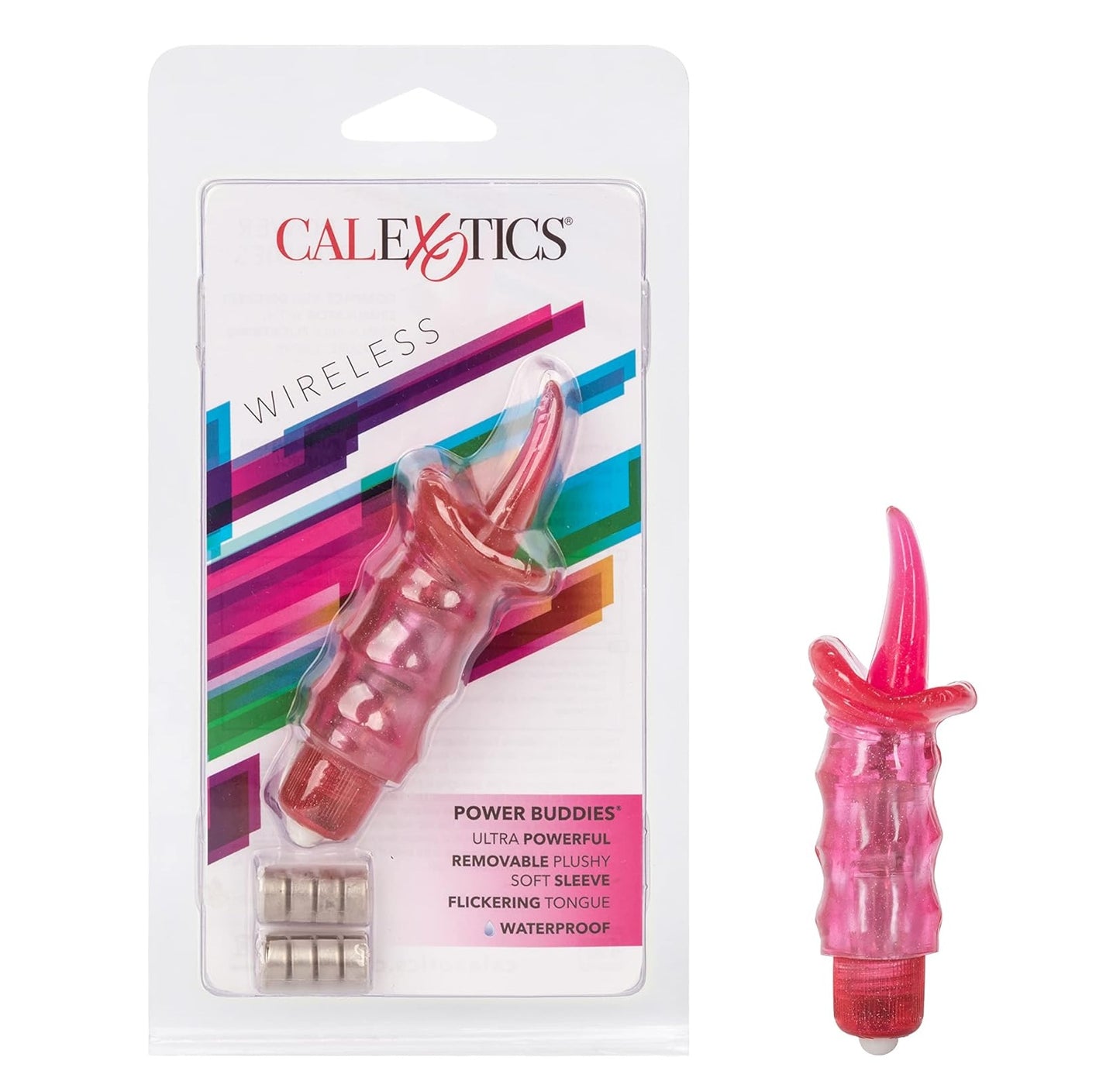 CalExotics Waterproof Power Buddies Tongue Vibrator