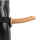 Shots Toys | REALROCK Hollow Strap-On - 10" / 24.5cm Tan