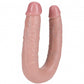 Shots Toys | REALROCK - U Shaped Double Dildo 9" - Flesh