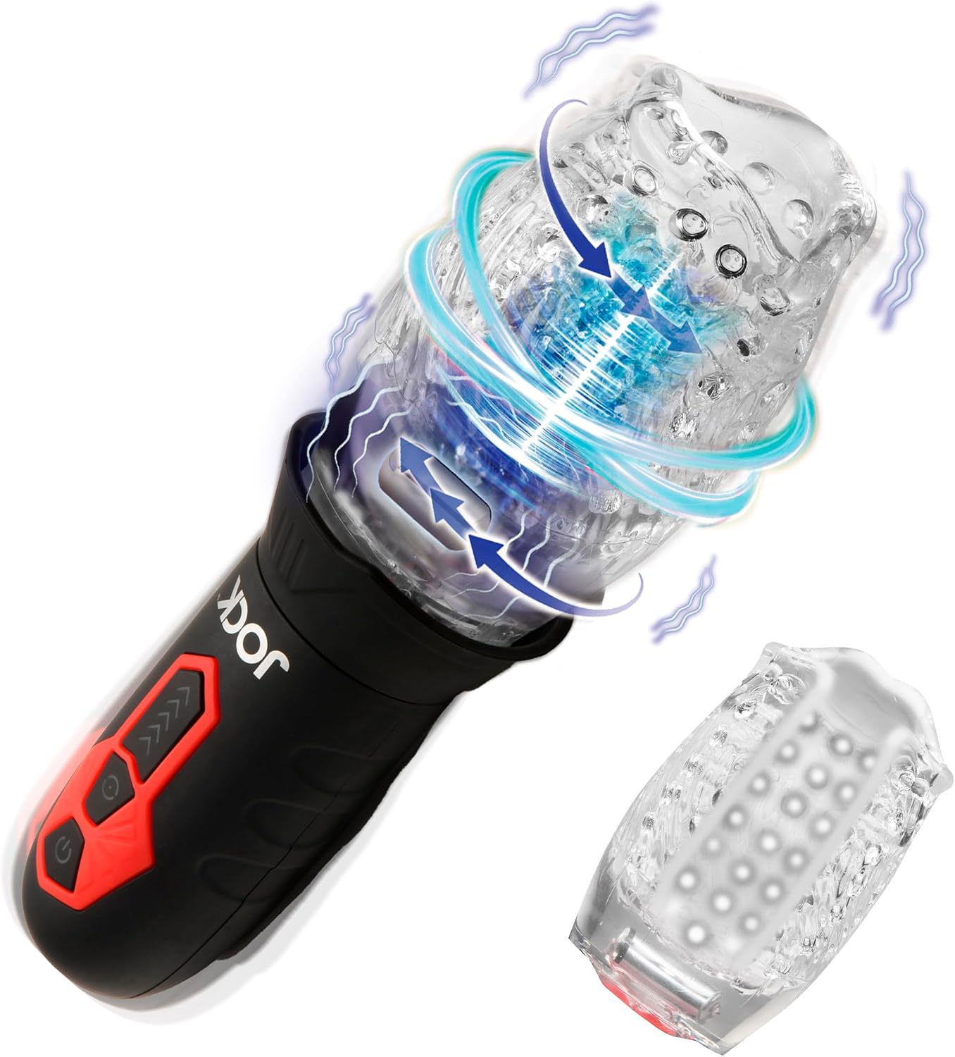 Curve Toys | JOCK Spinning & Vibrating Masturbator