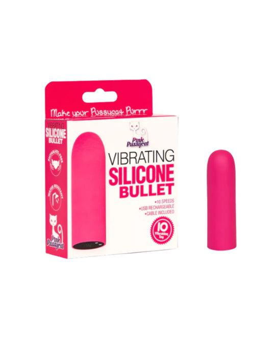 Cousins Group | Pink Pussycat Recharheable Silicone Bullet Vibrator