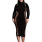 Le Desir Shade - Shade - Carme XI - Dress with Turtleneck Black Size OSX