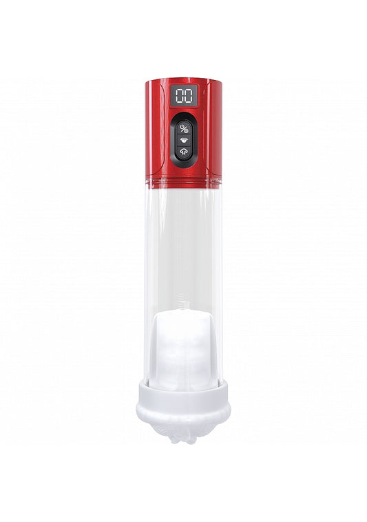 Shots Toys | PUMPED HyperLift - Suction Masturbator Pump - Metallic Red