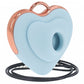 Shots Toys | LOVELINE Luvie - AirTapTech Tapping Sucking Heart Shaped Vibrator - Blue