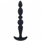 Shots Toys | LEVELZ - Multi Textured Silicone Flared Anal Probe - Black