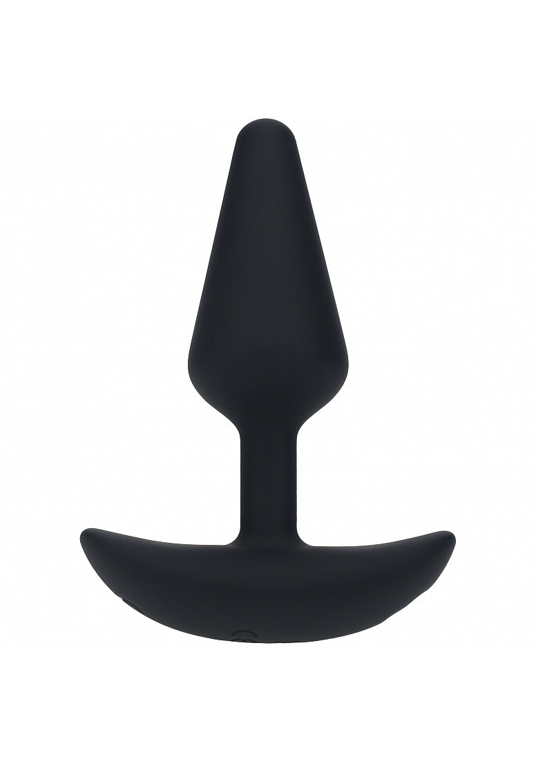 Shots Toys | LEVELZ - Classic Vibrating Silicone Anal Plug - Small - Black