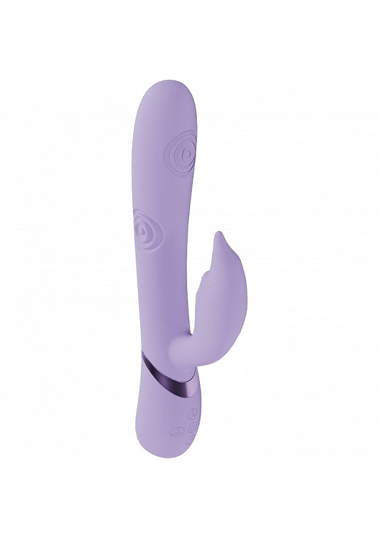 Shots Toys | VIVE Pallina Triple Motor G-Spot Vibrating Tapping Beads Clit Stimulator Lavender