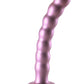 Shots Toys | OUCH! Beaded G-Spot Dildo - 8" / 20.5 cm - Rose Gold