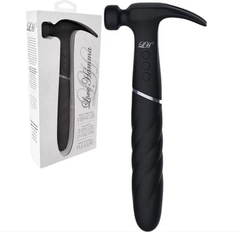DNKM Enterprises | Love Hamma Round Tip Vibrator - Black