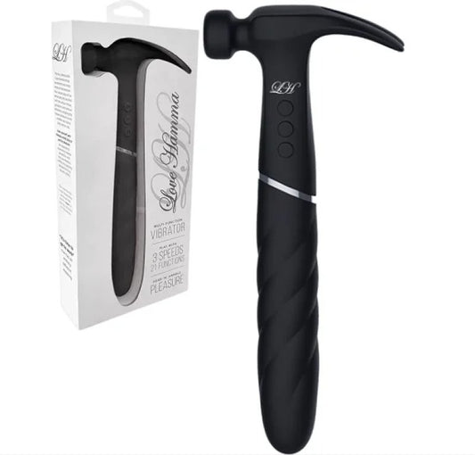 DNKM Enterprises | Love Hamma Round Tip Vibrator - Black