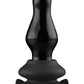 Shots Toys | Missy - Glass Vibrator With Suction Cup and Remote - Black