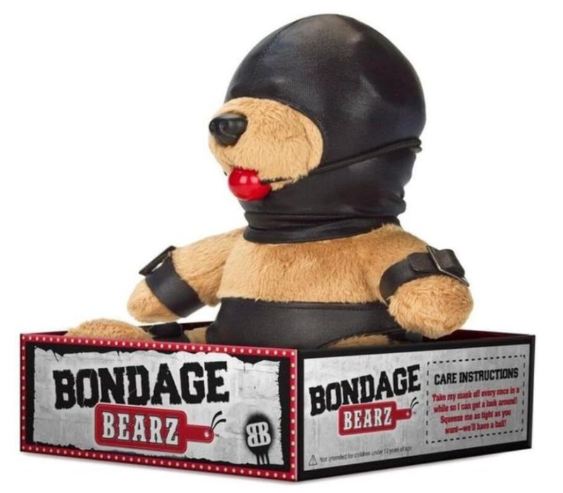 Electric EEL | Bondage Bear Gary Gag Ball - 17cm tall x 15cm wide