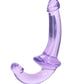 Shots Toys | REALROCK Crystal Clear 6" Strapless Strap On - Purple