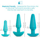 COTR | B-Vibe Anal Education Set Blue - Anal Training Kit