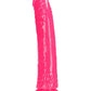 Shots Toys | REALROCK 28cm Slim Glow in the Dark Neon - Pink (10") Dildo Dong
